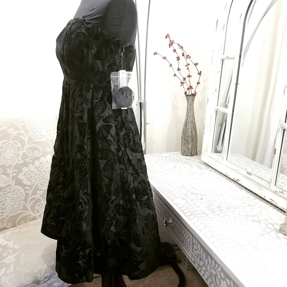 NWT ANTHROPOLOGIE JACQUARD RETRO DRESS - Picture 5 of 9